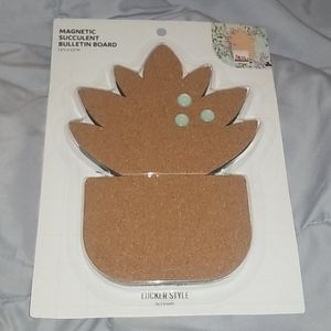 Magnetic bulletin board